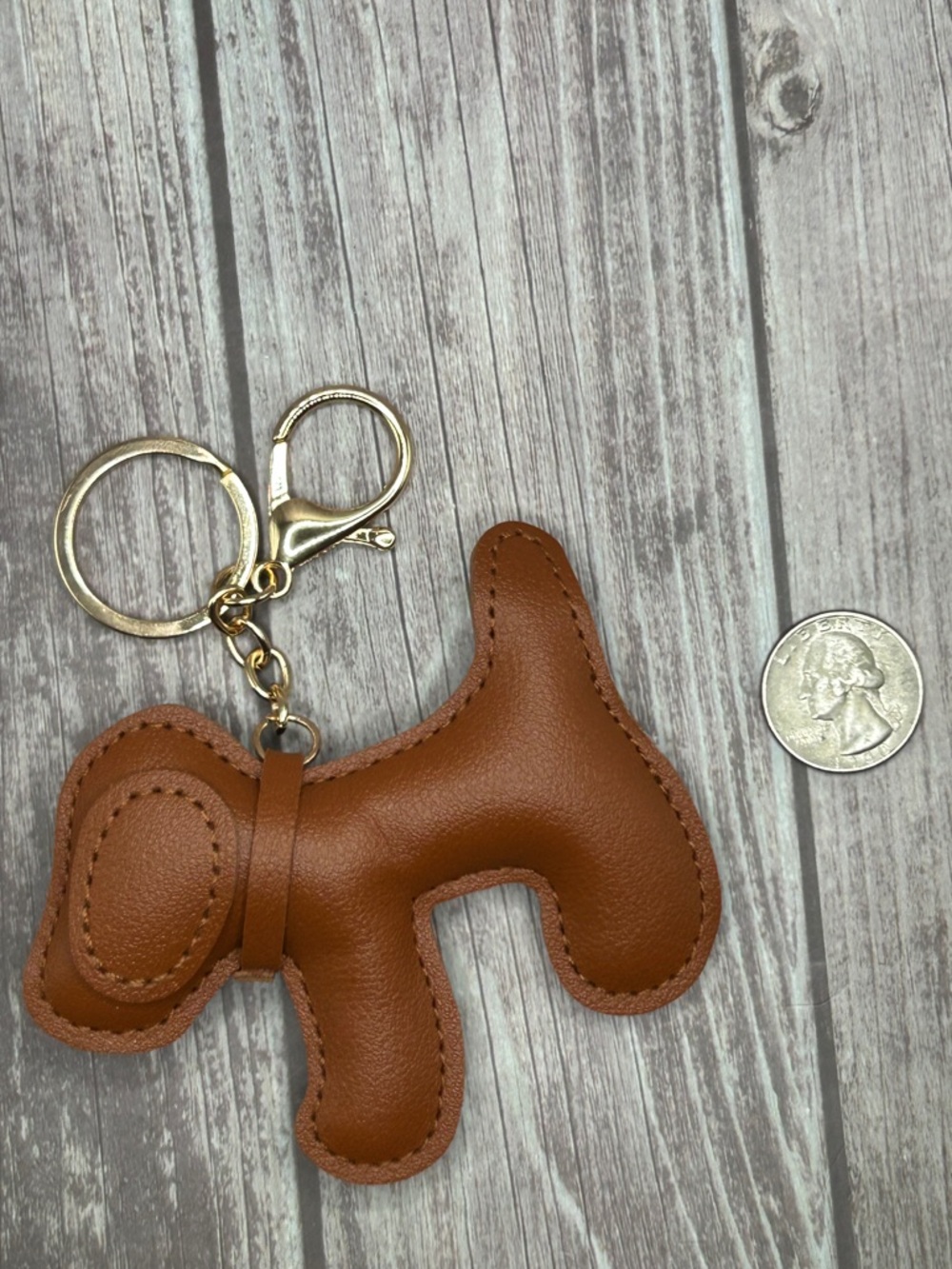 SALE❗️🐶NEW Dog Bag Charm/ Keychain Adorable Puppy Dog Tan - Picture 4 of 8